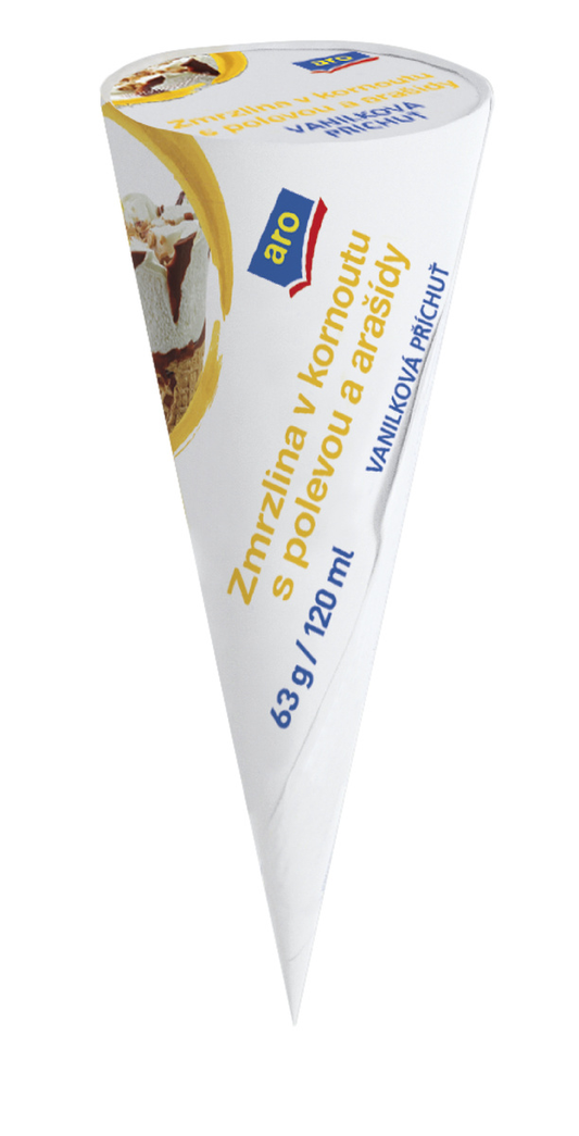 aro Kornout vanilka mraž. 24 x 120 ml